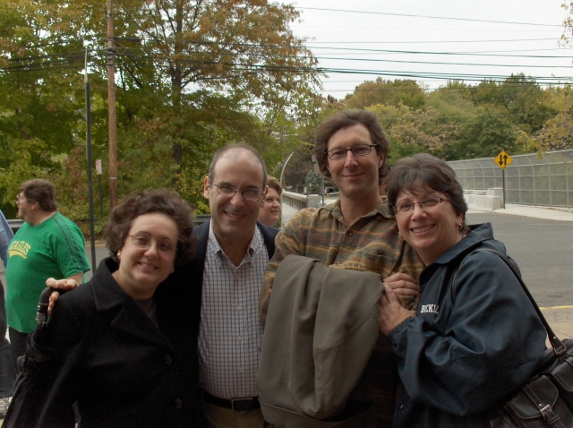 Debby Prigal, Harvey Rosenstein, Dan Haar & Sandi Solomon (Paul Knapp in back left)